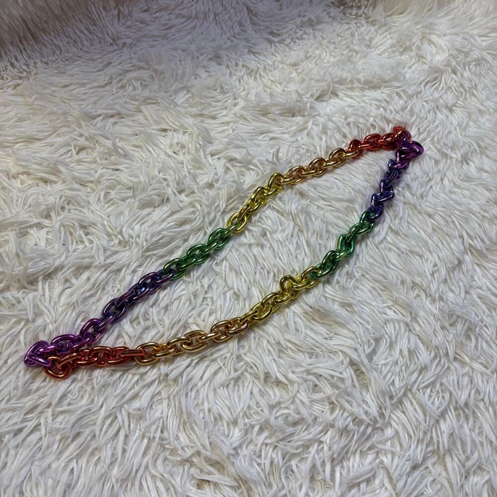 Unbranded rainbow necklace plastic